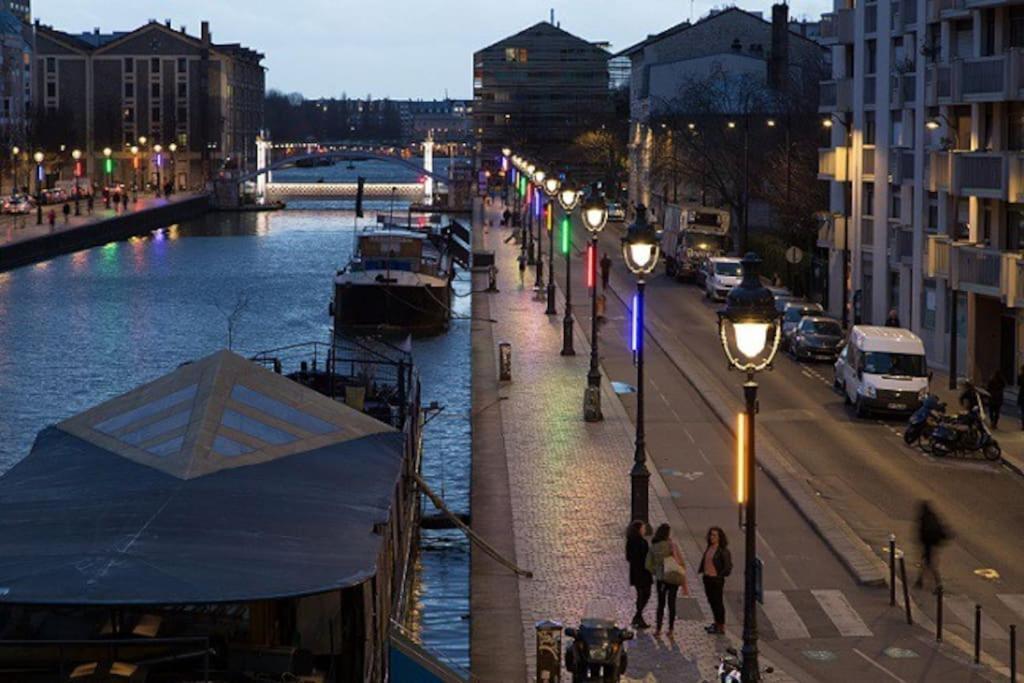 70 M² Pres Des Bateaux - By The Canal Appartamento Parigi