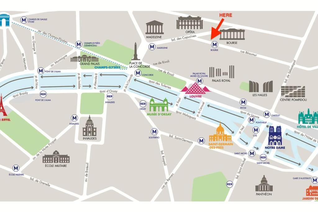 Promo! Location! Duplex Near The Louvre Paris