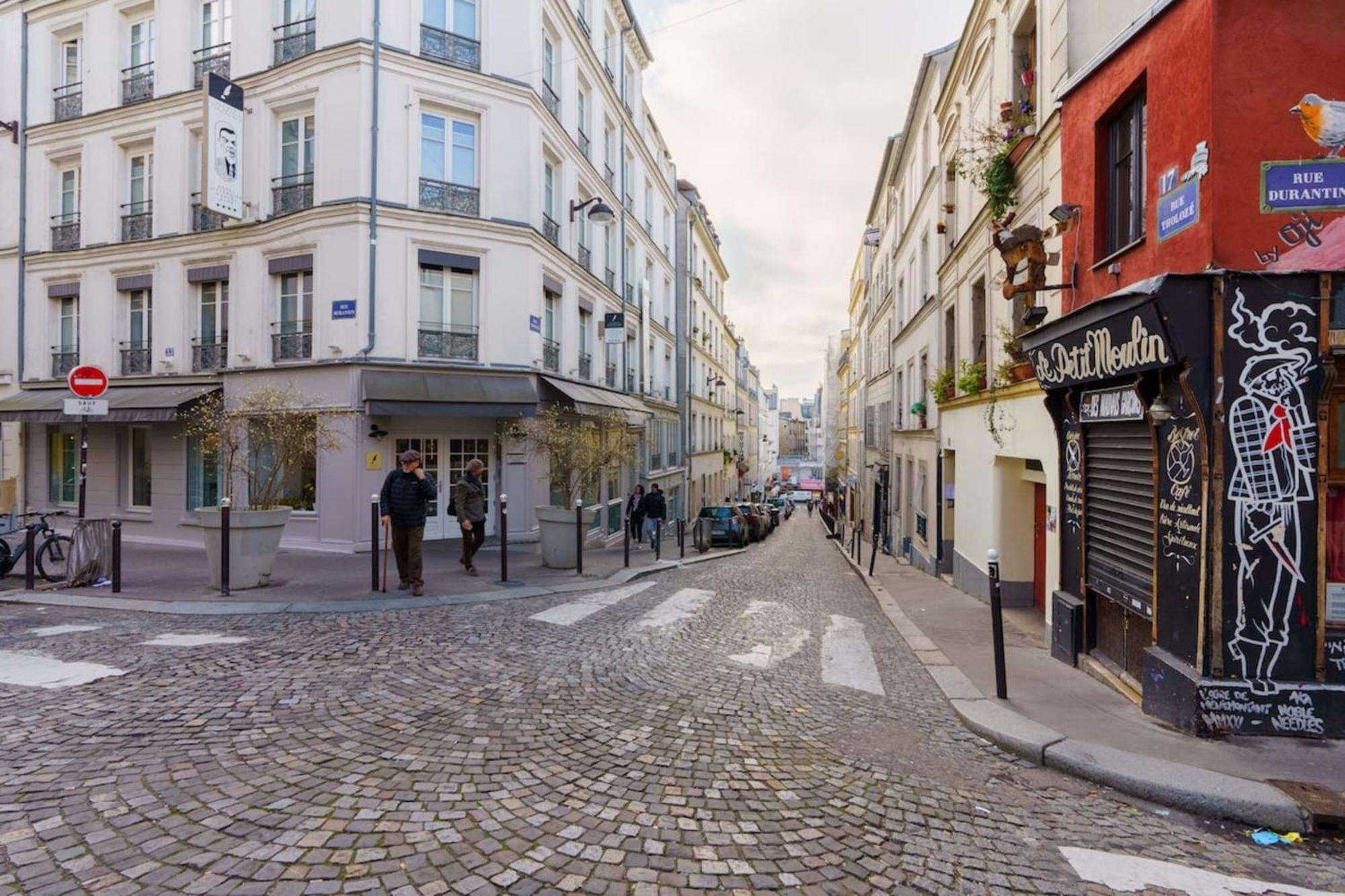 & Stylish 1bd Duplex W Gardenmontmartre! Appartamento