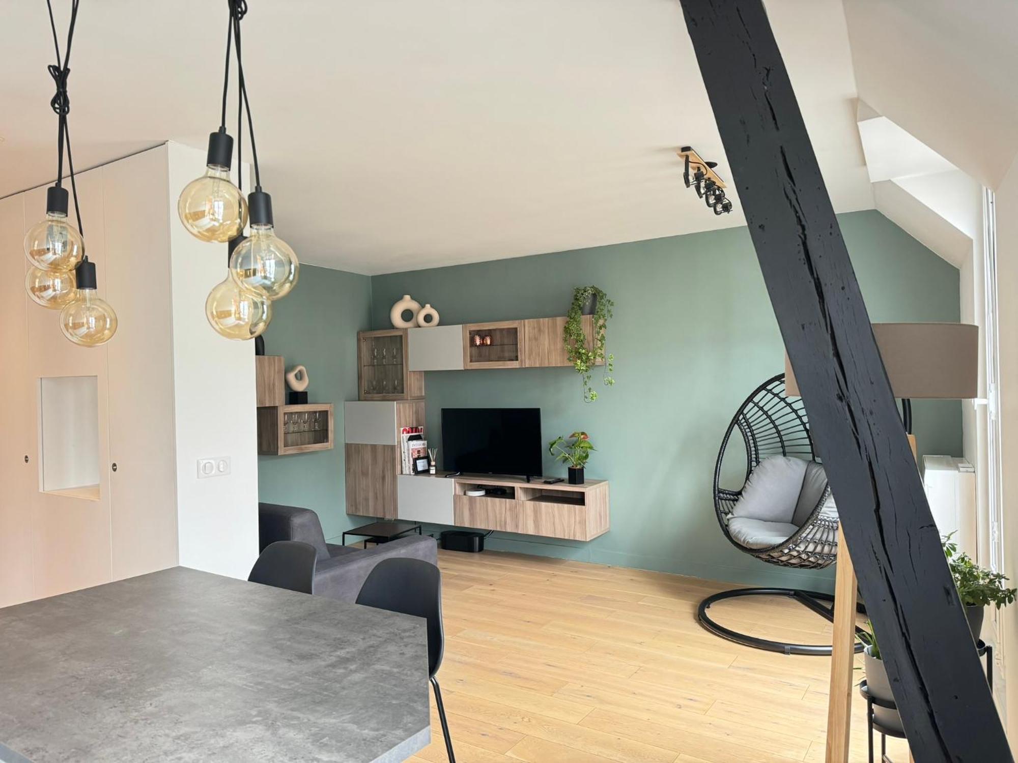 Apartment 1 Bedroom With Ac Paris