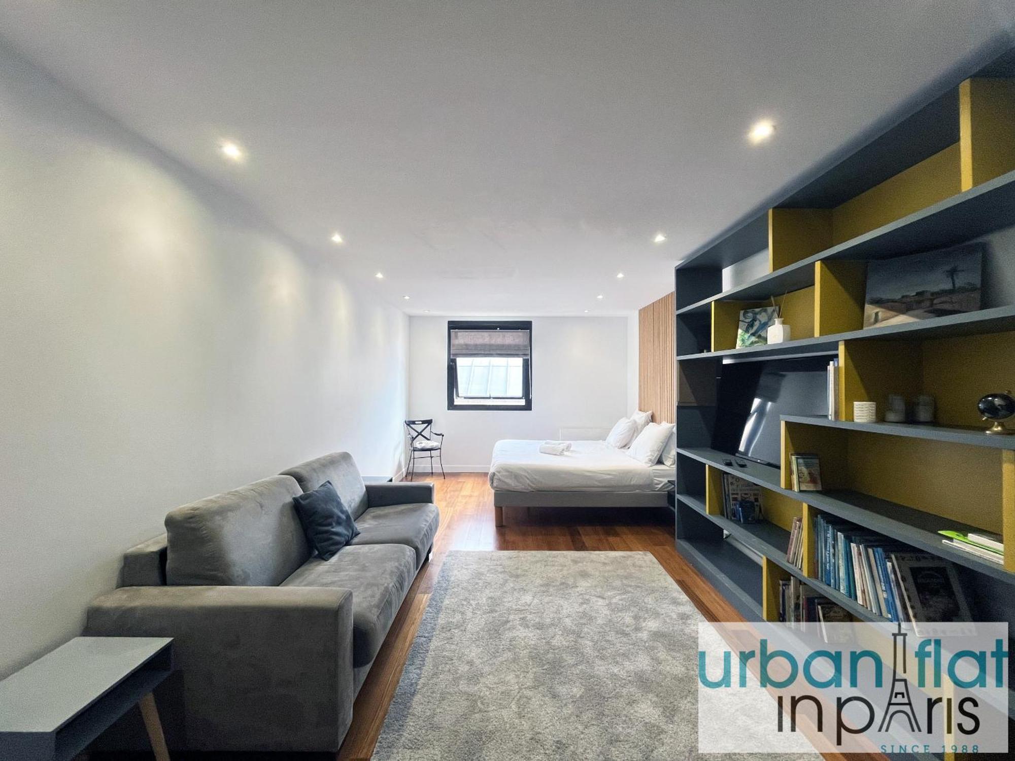 Urban Flat 168 - Spacious 1-bedroom In Appartamento Parigi