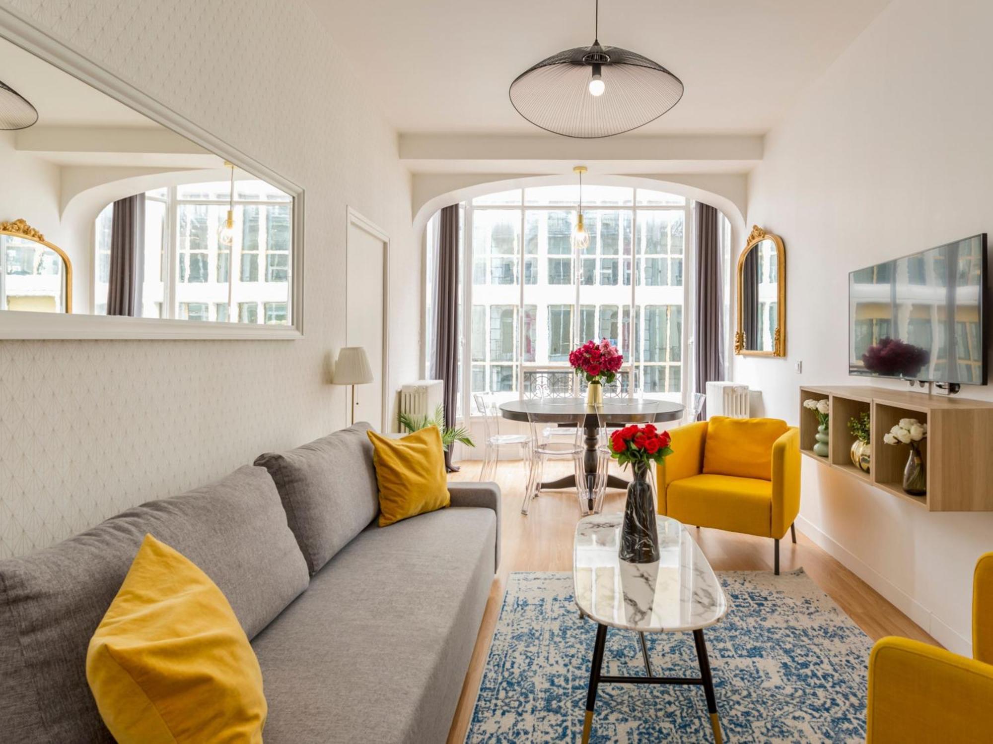Cozy 3 Bedrooms - Louvre&opéra Parigi