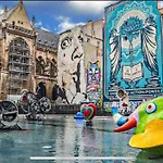Loft Heartofparis, Marais,Chatelet, Beaubourg Clim