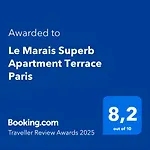 Le Marais Superb Apartment Terrace Paris Free Netflix