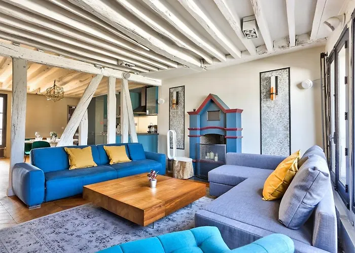 Le Marais Superb Apartment Terrace Paris Free Netflix