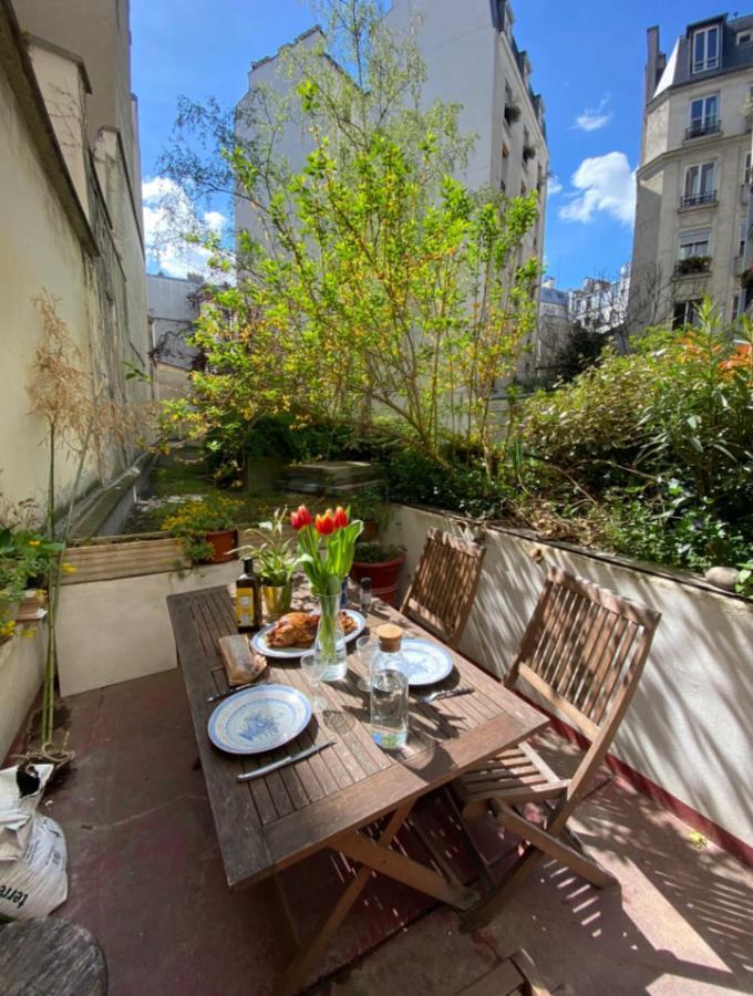 Peaceful Studio With Private Terrace In Montmartre