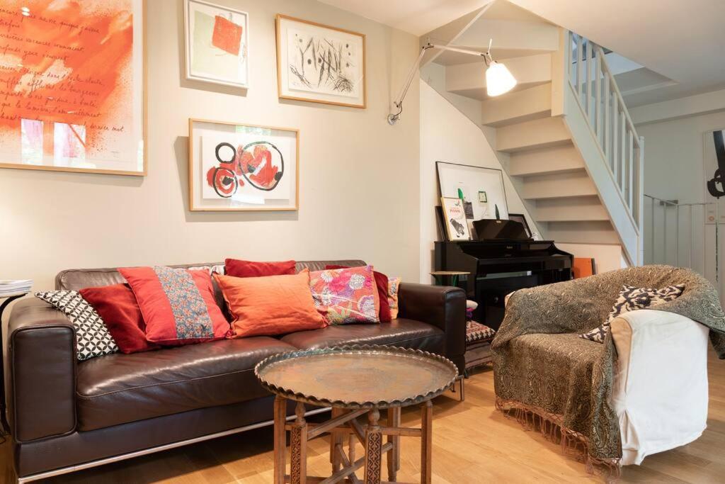 Town House, With Garden And Parking * Parigi