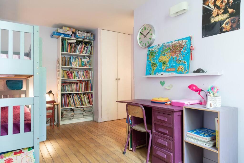 Town House, With Garden And Parking * Parigi