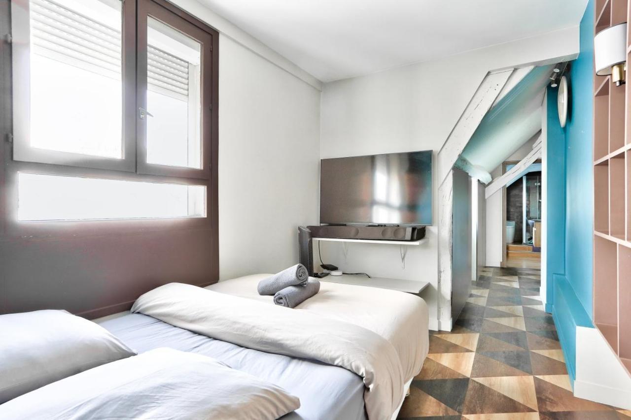 Le Marais Superb Terrace Free Netflix Appartamento