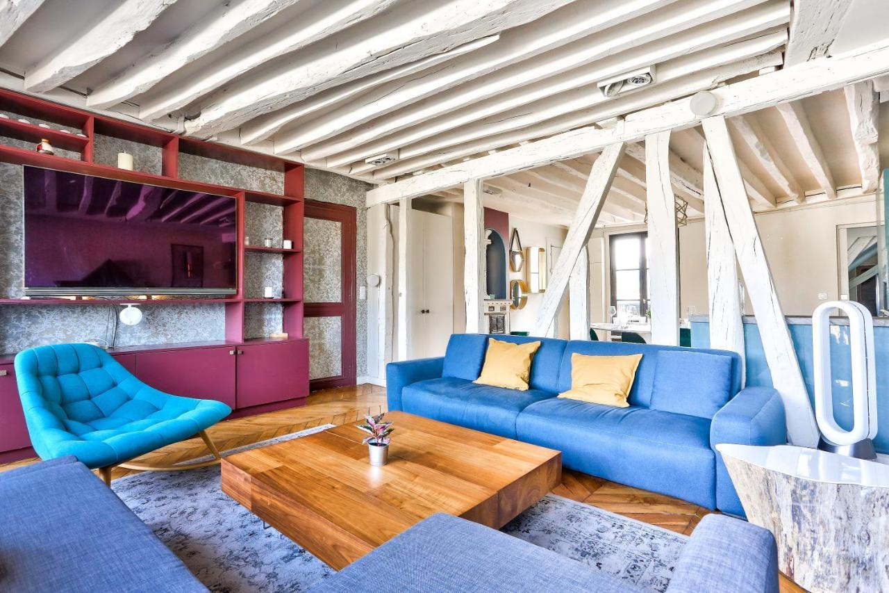 Le Marais Superb Terrace Free Netflix *