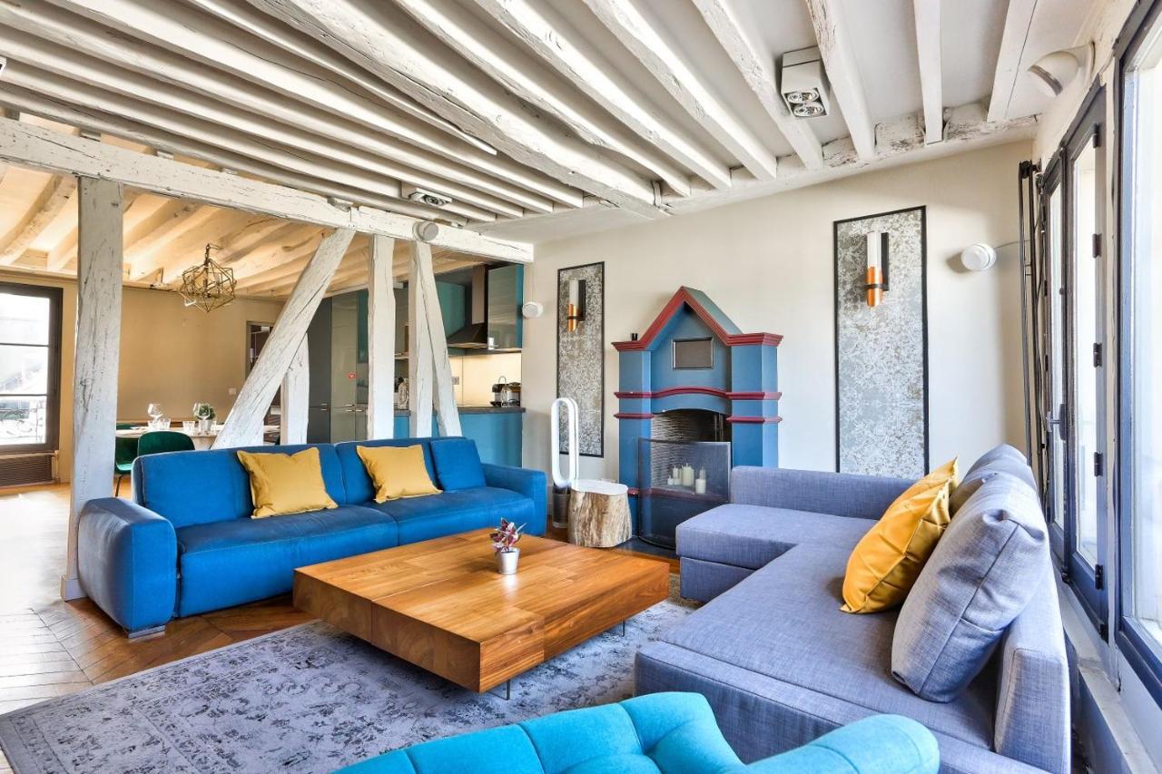 Le Marais Superb Terrace Free Netflix * Parigi