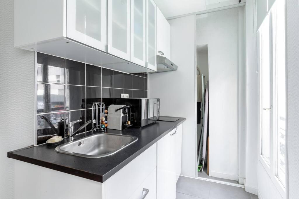 Menilmontant Pere-lachaise 1br-4p Appartamento