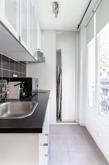 Menilmontant Pere-lachaise 1br-4p Appartamento