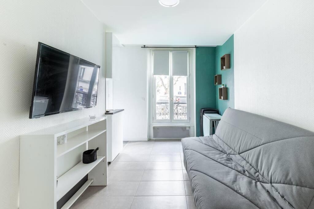 Menilmontant Pere-lachaise 1br-4p Appartamento