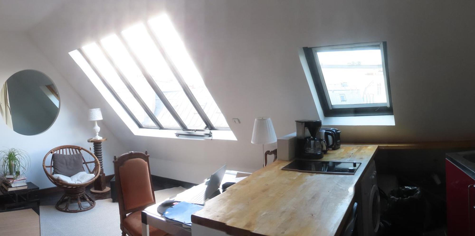 Loft Avec Vue Sur Tour Eiffel *