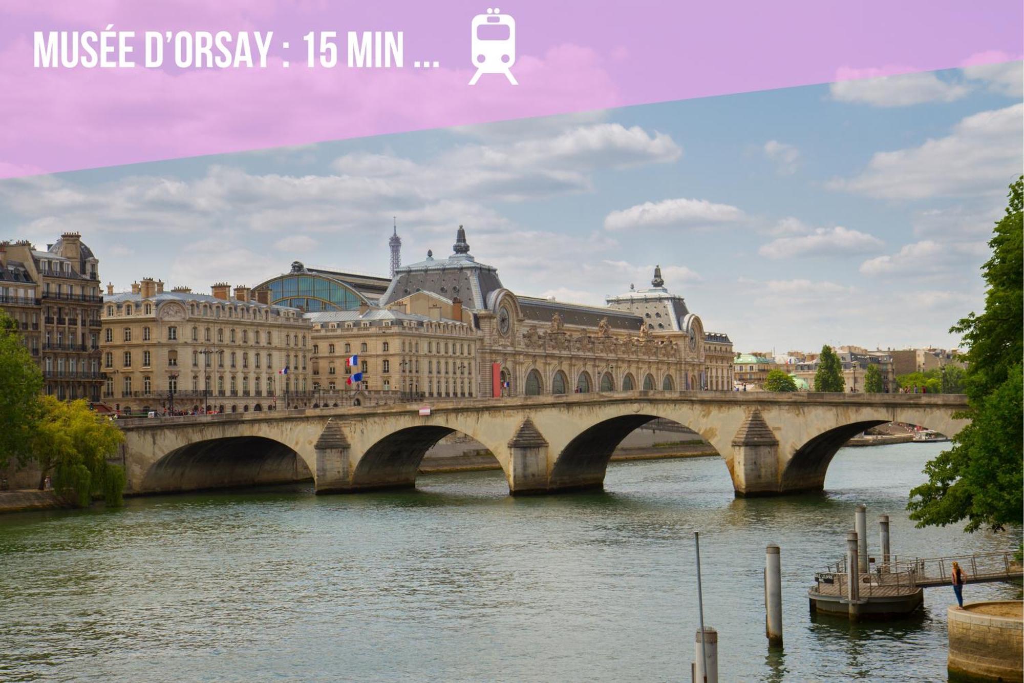 Eiffel Sakura ~ Proche Tour Eiffel, Orsay, Rer C Apartment Paris