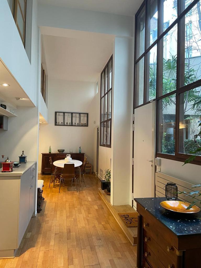 Loft On A Garden, Charm & Calm And Elegant * Parigi