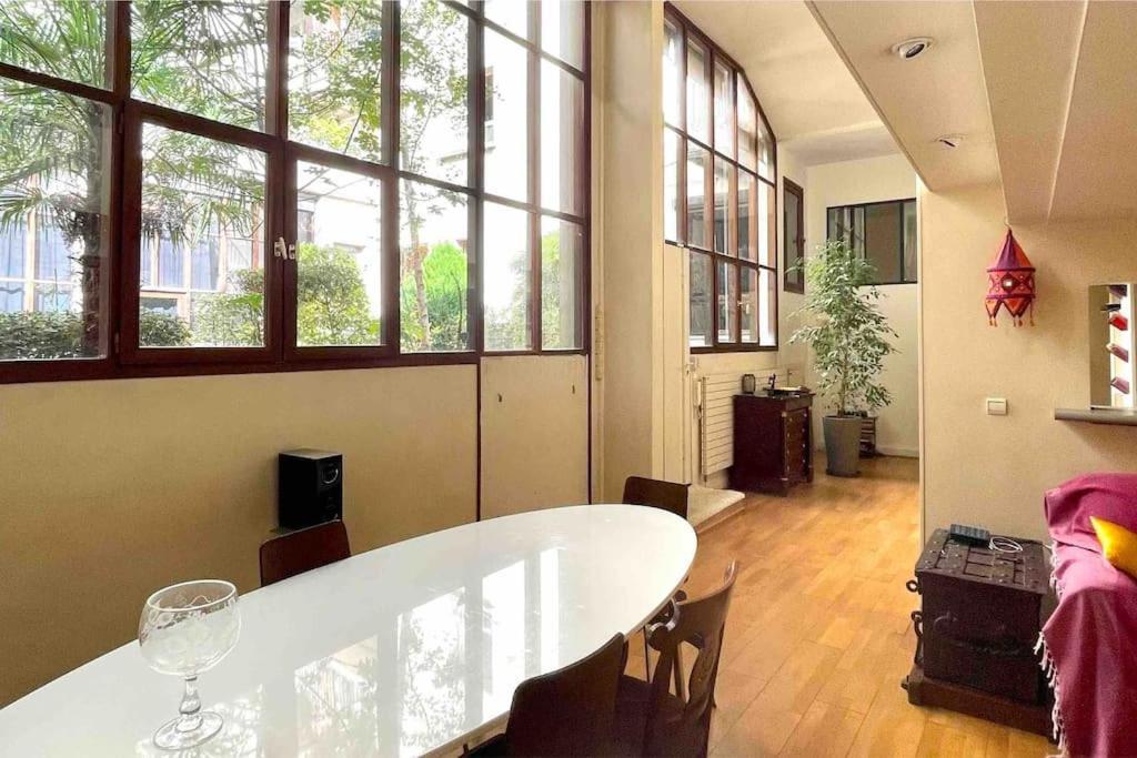 Loft On A Garden, Charm & Calm And Elegant Appartamento *