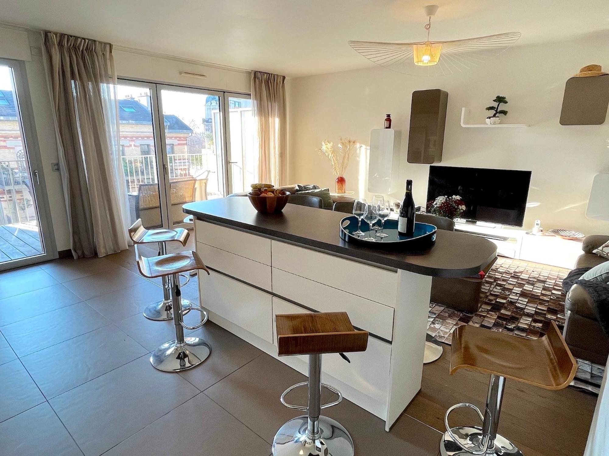Le Penthouse Des Batignolles Appartamento *
