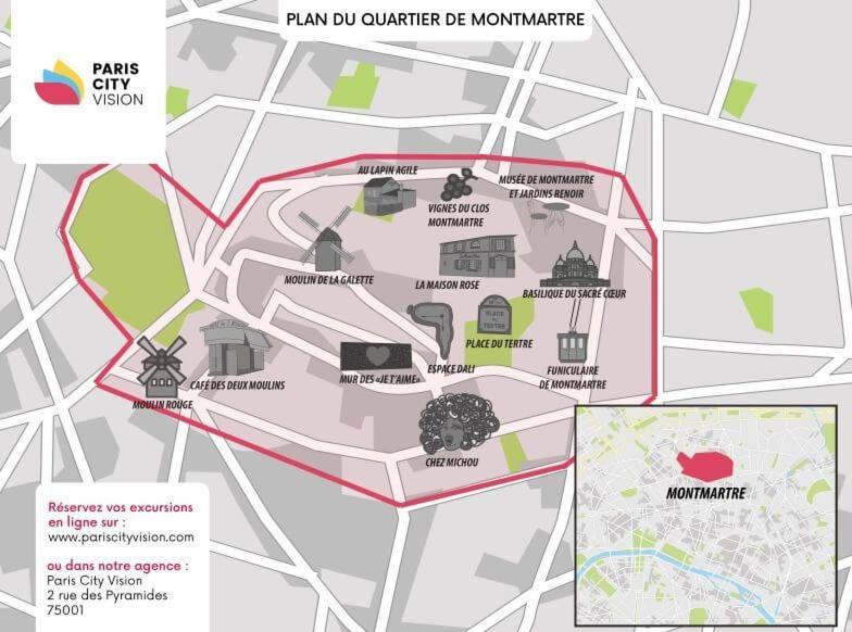 Studyo Cosy 400 Metre Sacre Ceour Paris