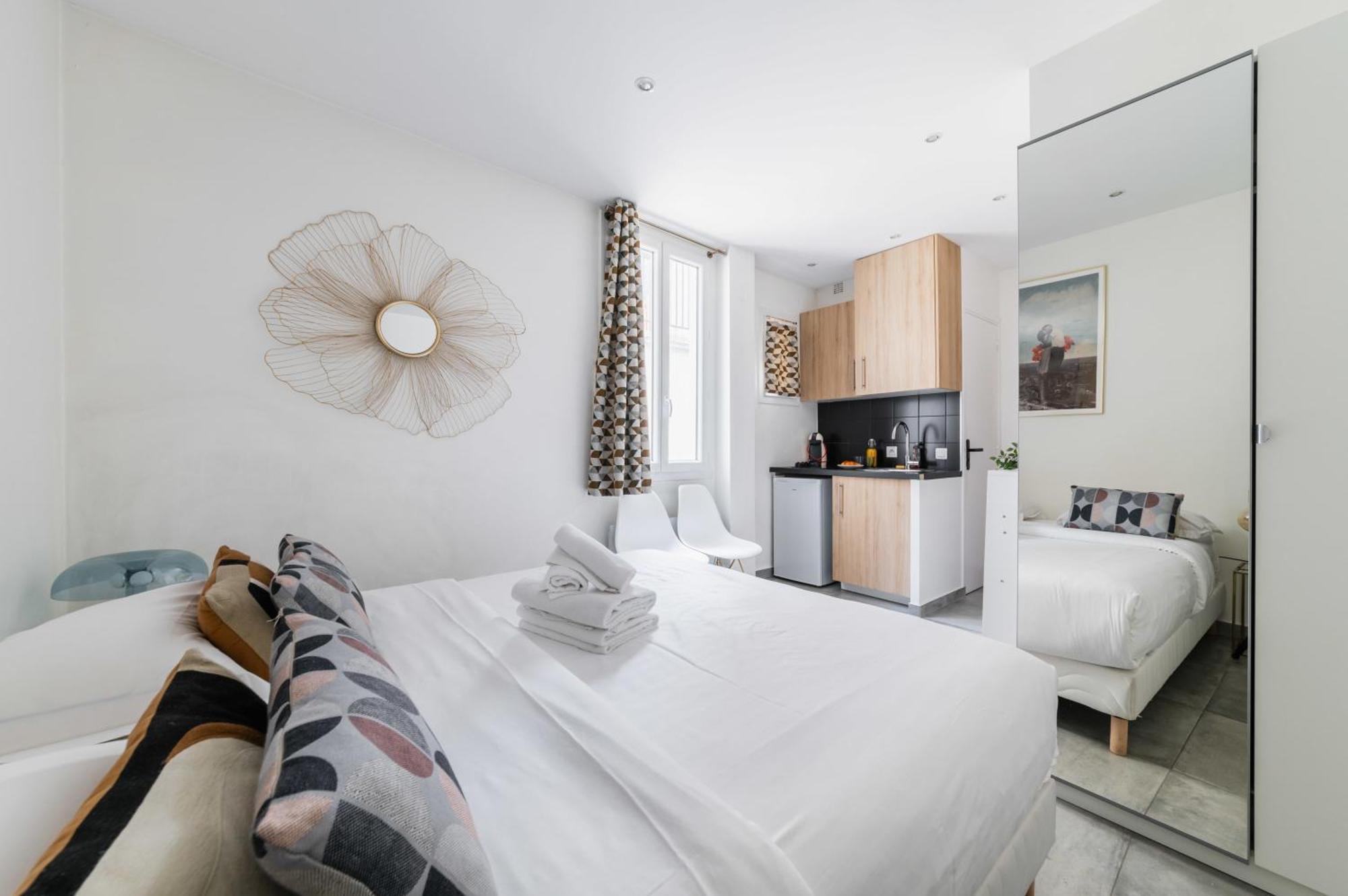 Studio Lumineux Et Bien Equipe A 15 - 2p - Flat-guest Appartamento *
