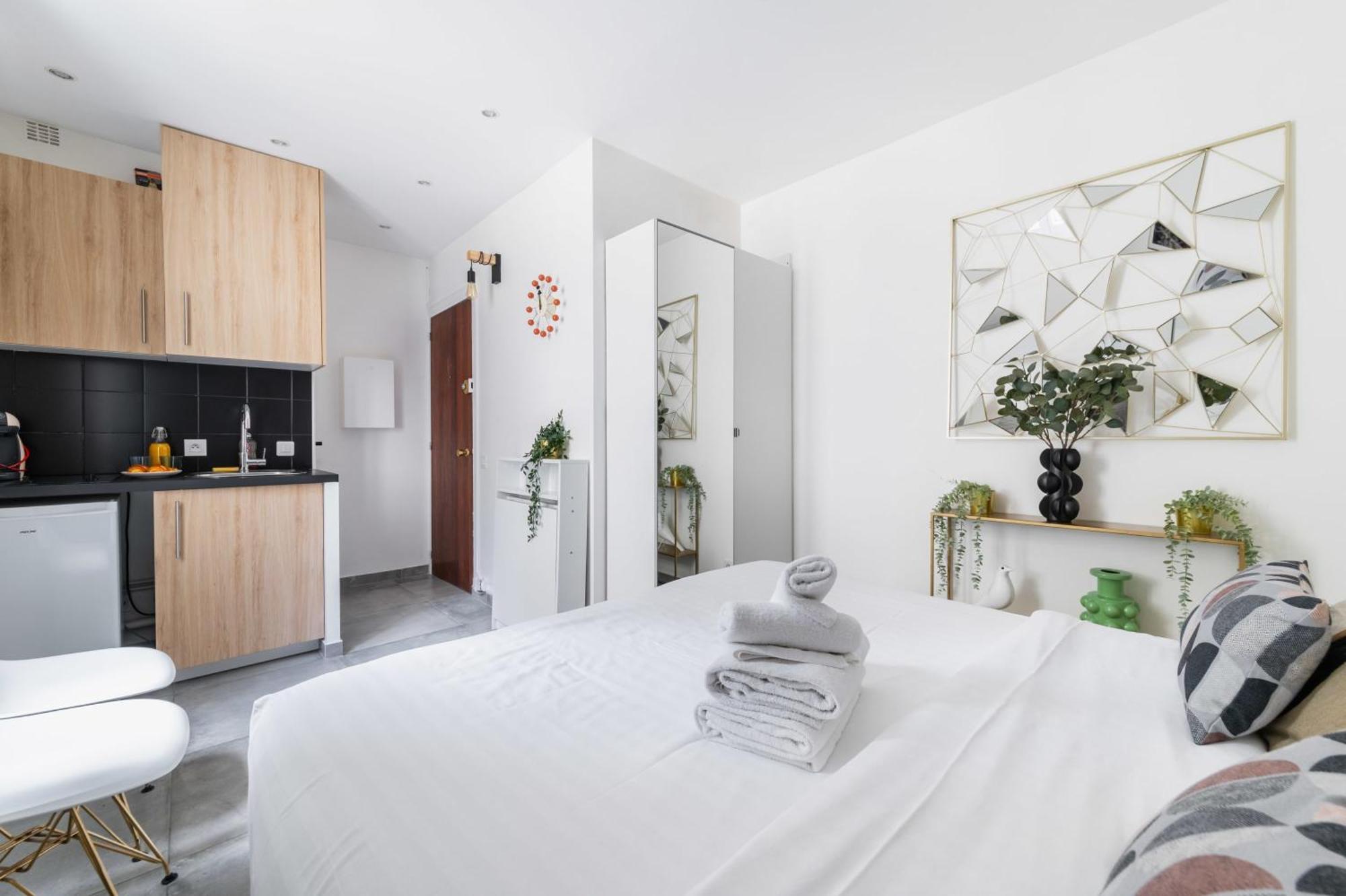 Appartamento Studio Lumineux Et Bien Equipe A 15 - 2p - Flat-guest Parigi
