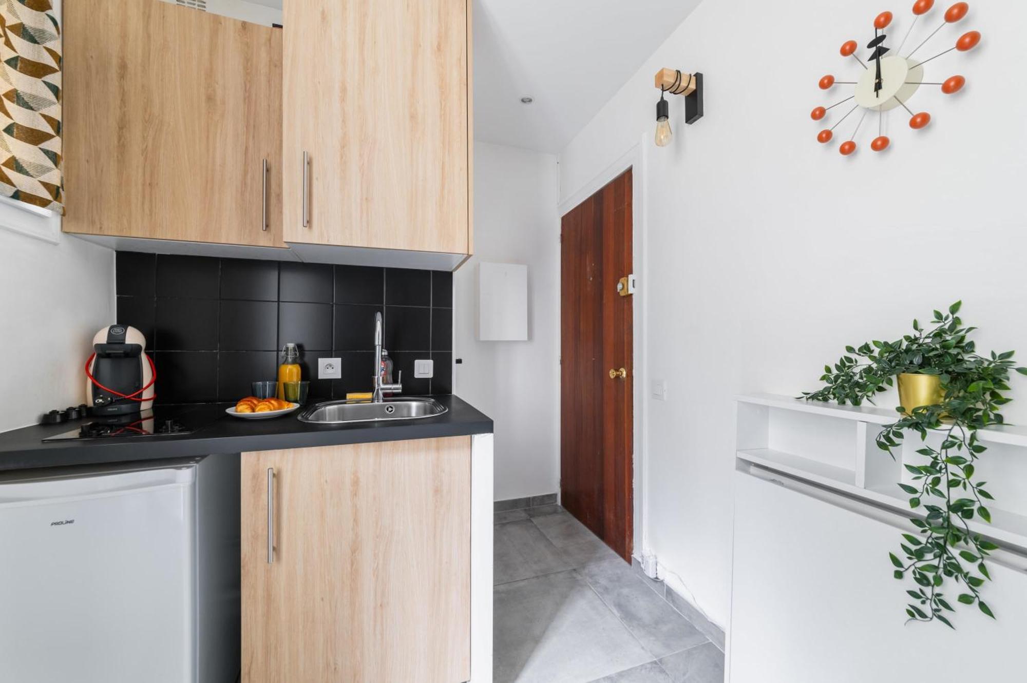 Studio Lumineux Et Bien Equipe A 15 - 2p - Flat-guest Appartamento Parigi