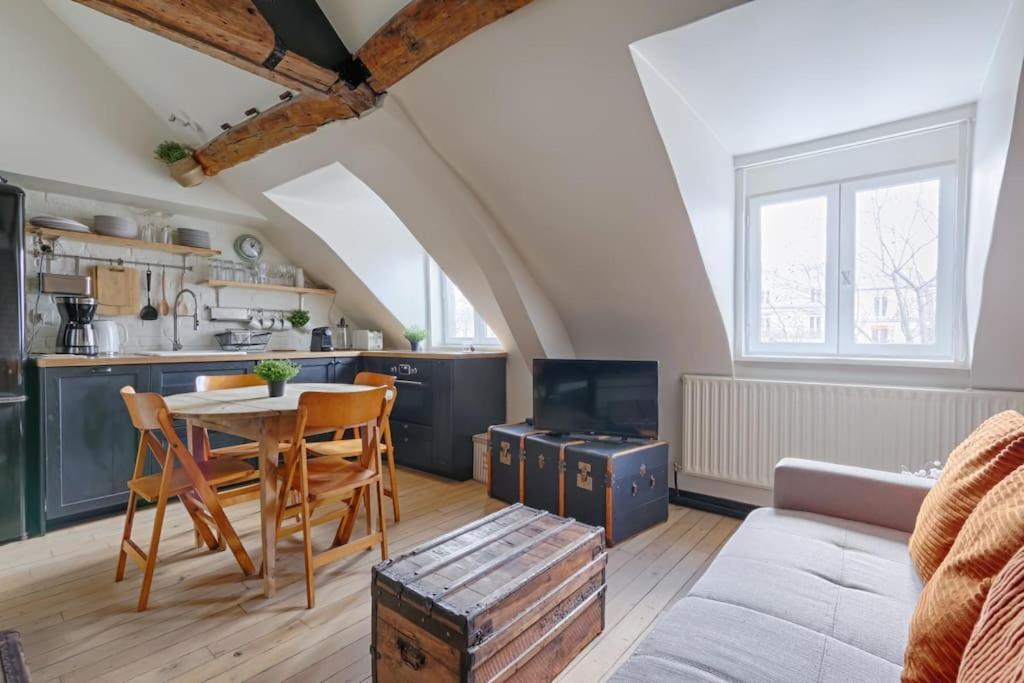 Mykeypers - Fantastic Designed Parisan Loft 2br/6p- Le Marais Parigi