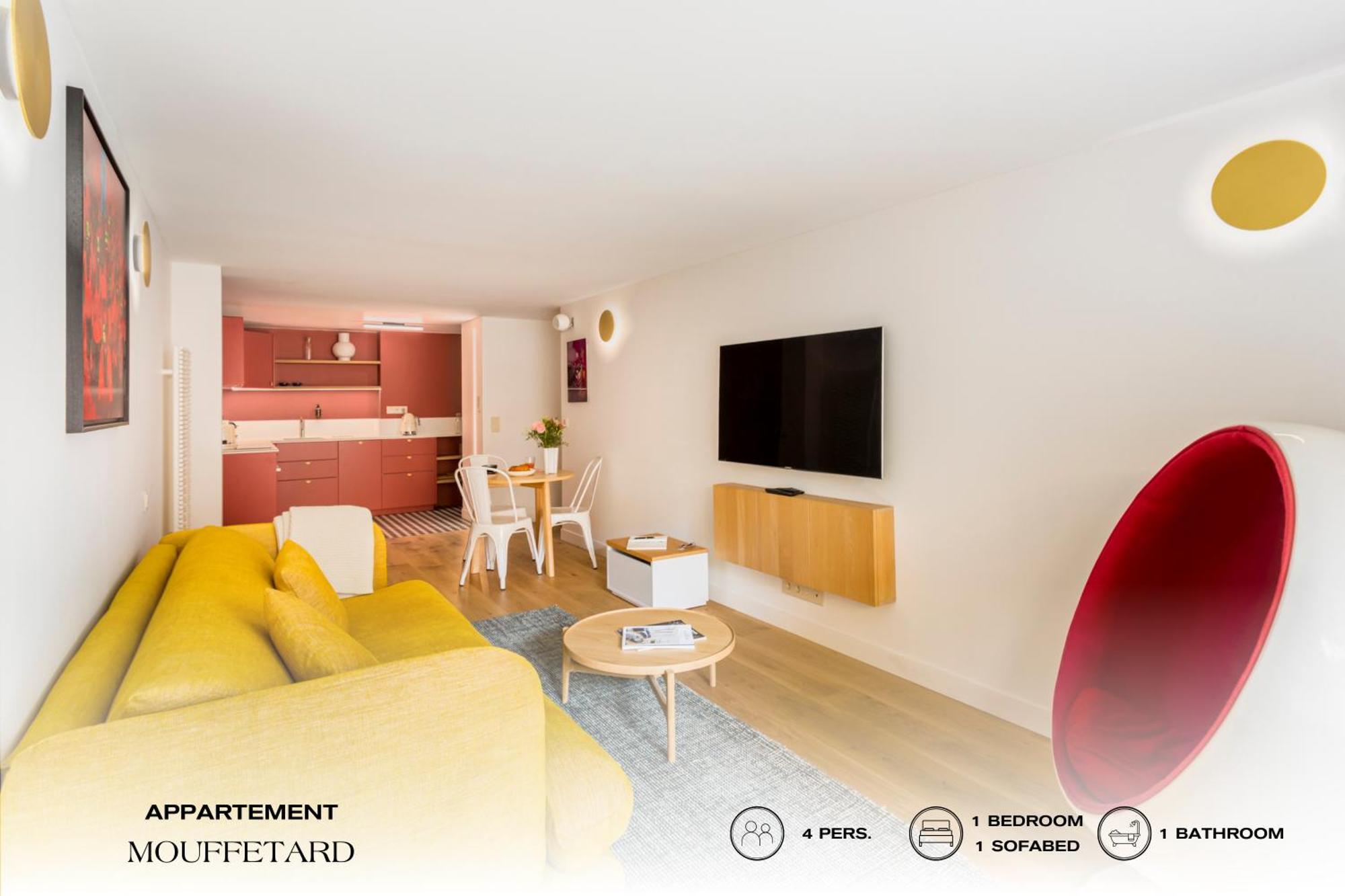 Apartment 01 - Mouffetard