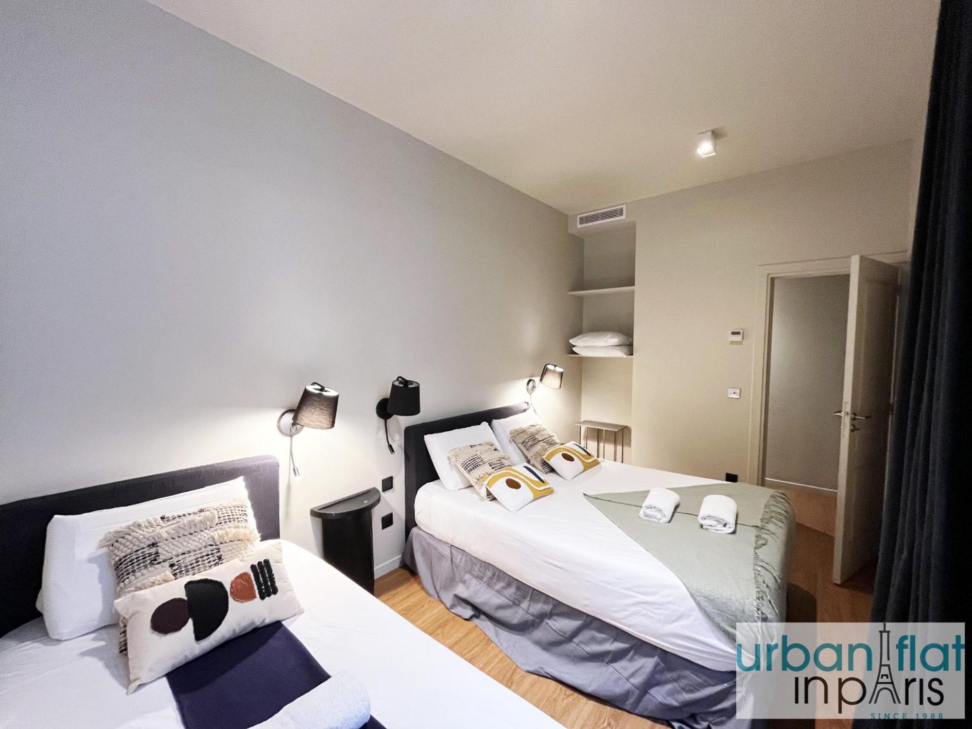 Urban Flat 110 - Luxury 3 Bedroom Near Galeries Lafayette Appartamento