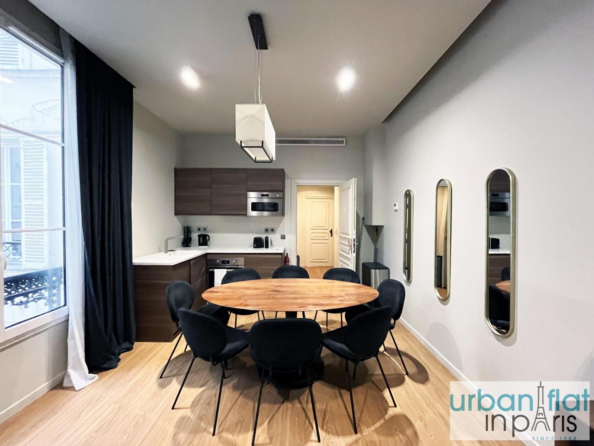 Urban Flat 110 - Luxury 3 Bedroom Near Galeries Lafayette * Parigi