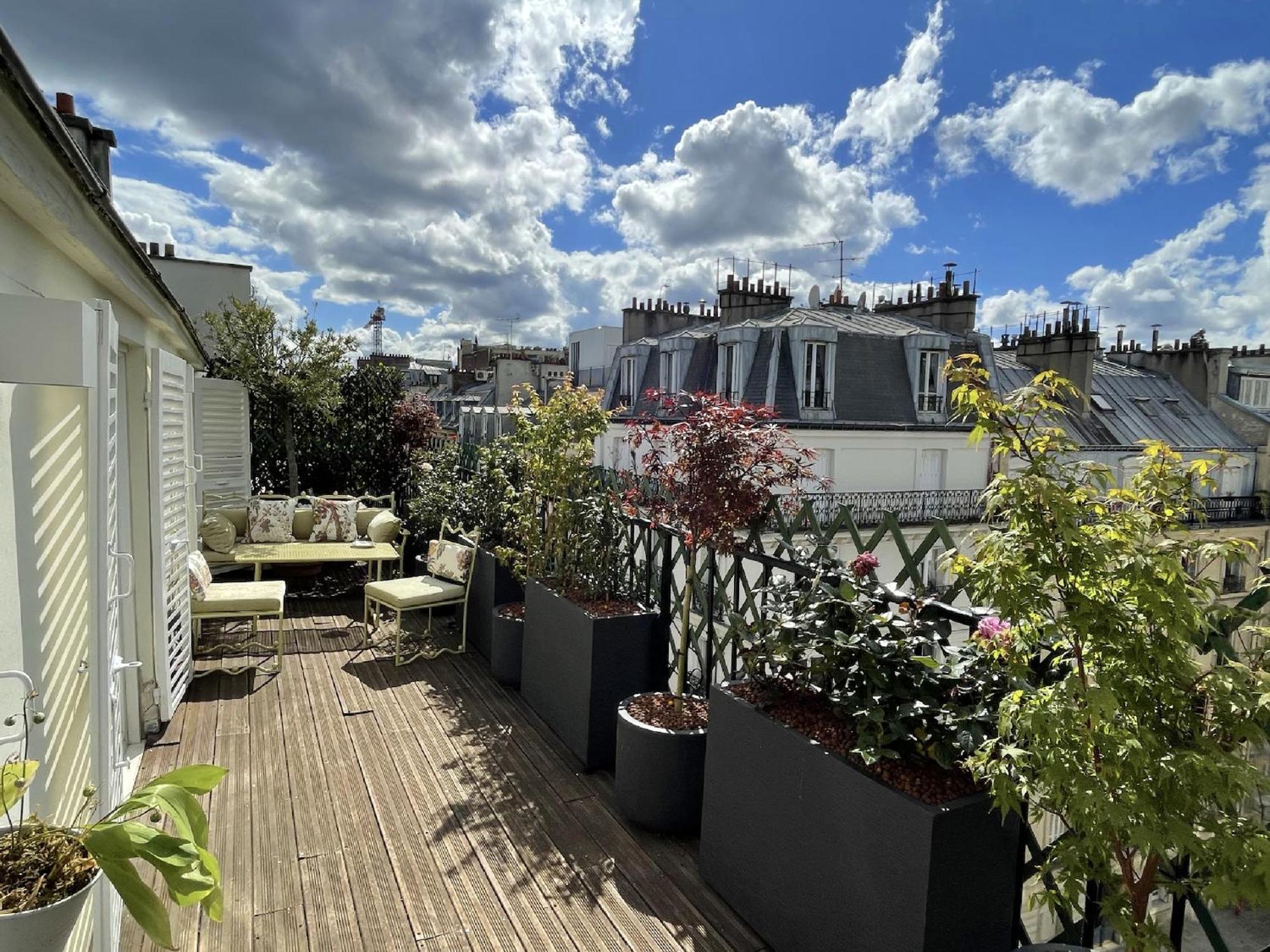 Luxueux Appartement, Avec Terrasse Vue Champs-elysees Appartamento Parigi