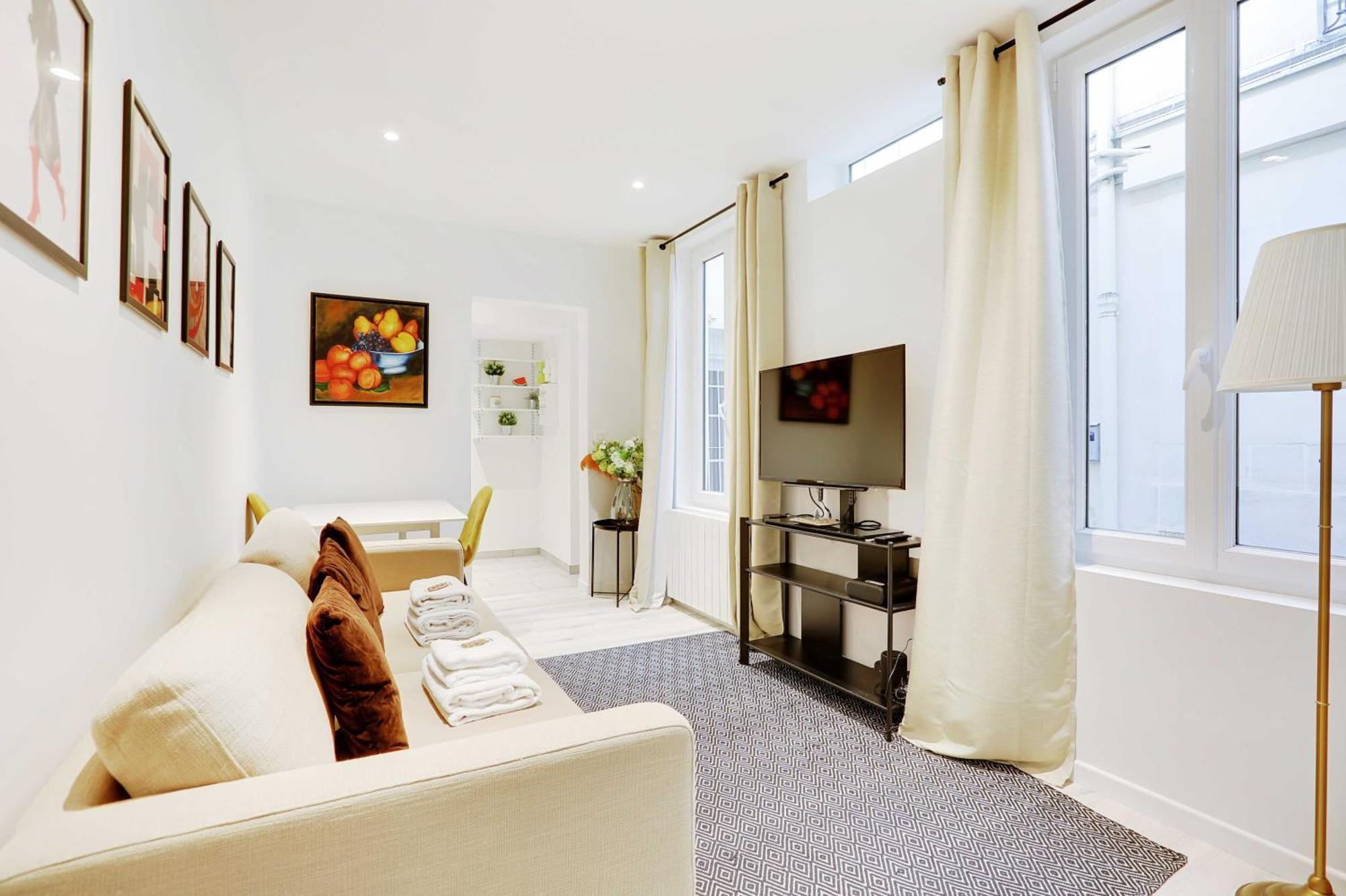 Cozy - 1br-4p - Musee Du Louvre Appartamento