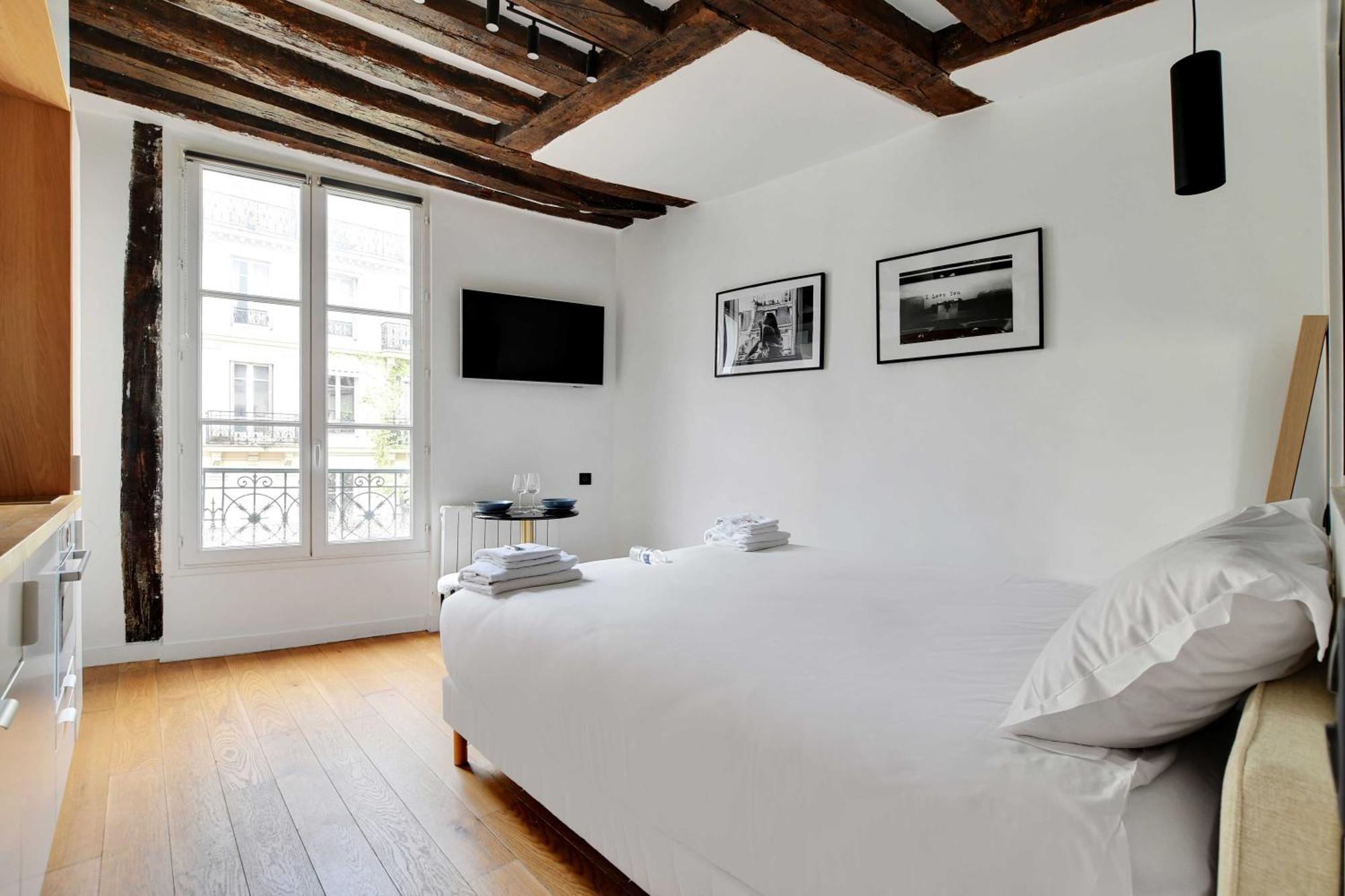 Charming A-c - 2p - Le Marais Appartamento *