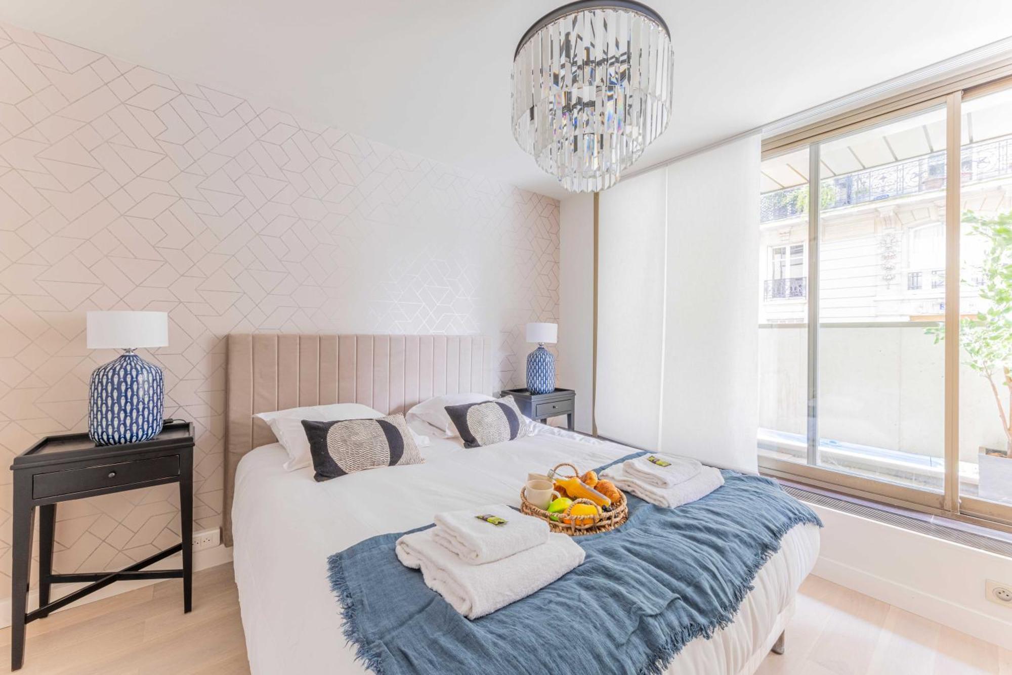 Cosy Ac Balcony - 1br-4p - Eiffel Tower Parigi