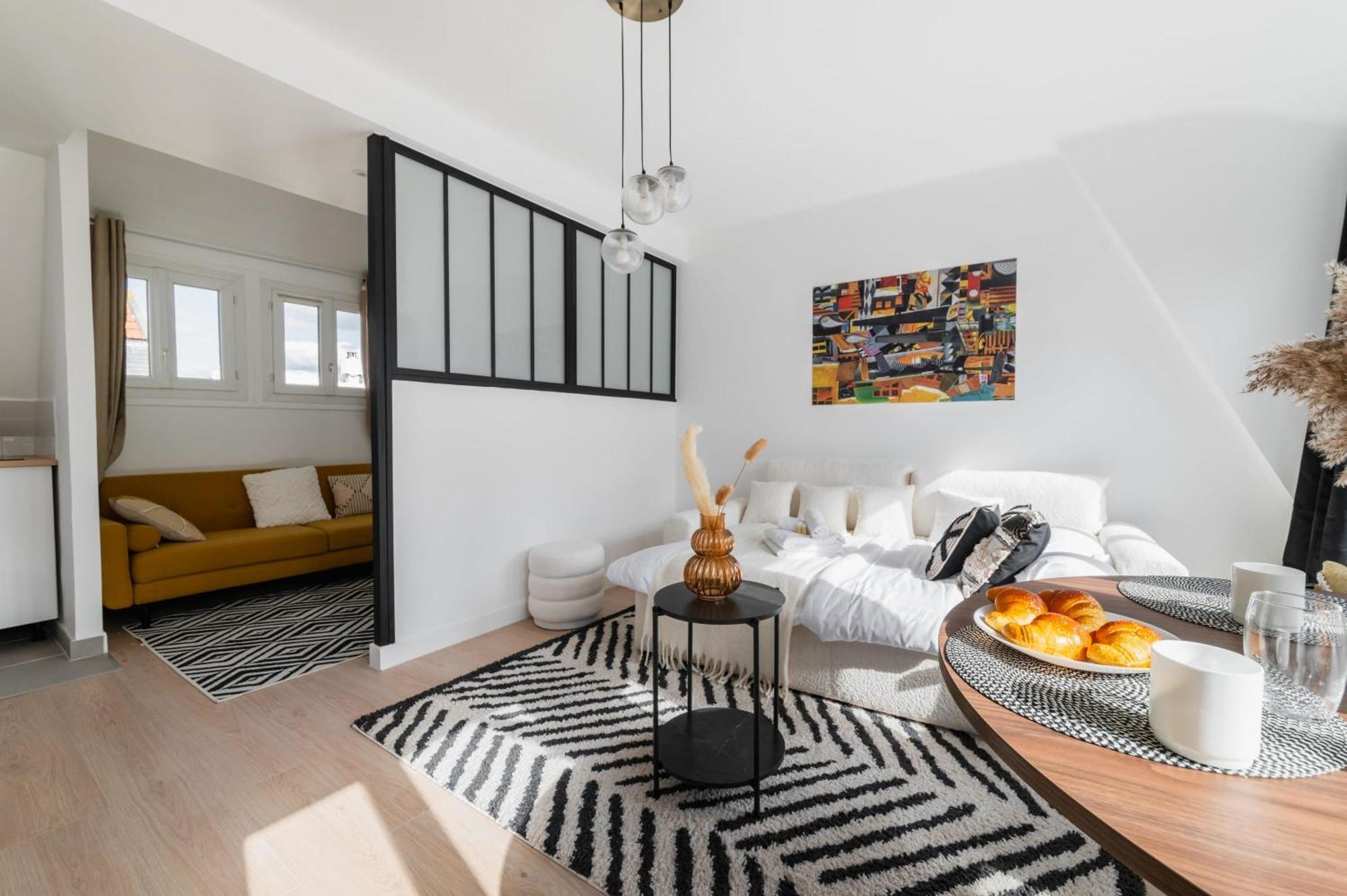 Jolie Studio Loft 35m2 Bien Equipe 4p - 20 * Paris