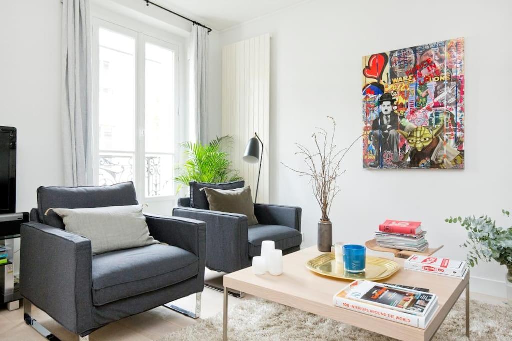 Appartamento De Luxe 1 Tour Eiffel Avec Balcon Parigi