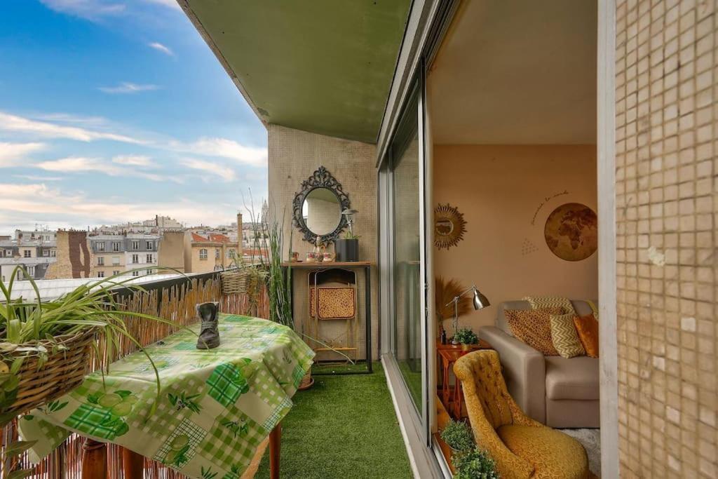 Cosy Avec Terrasse Vue Sur Le Sacre-coeur Appartamento *