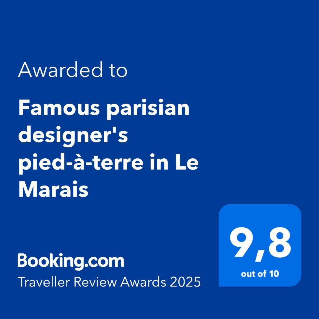Famous Parisian Designer's Pied-a-terre In Le Marais Appartamento Parigi