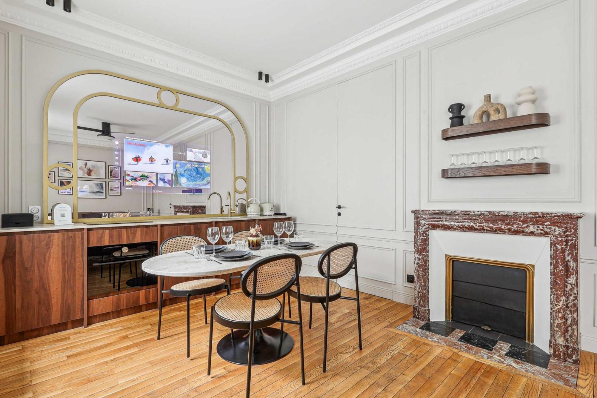 Interior Design - 6p-2br - Tour Eiffel Appartamento