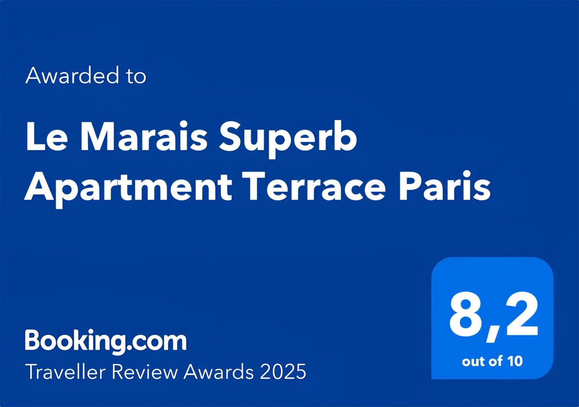 Le Marais Superb Terrace Free Netflix