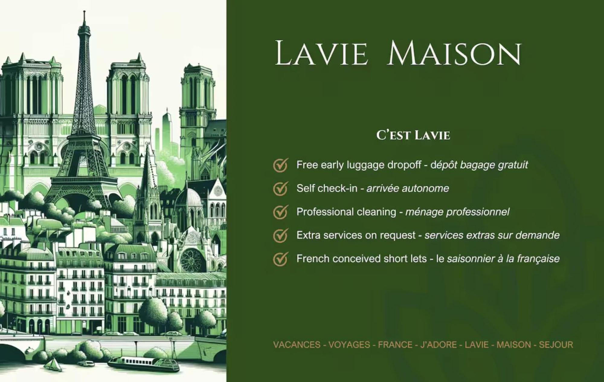 Lavie Maison Ac Hot Tub * Parigi