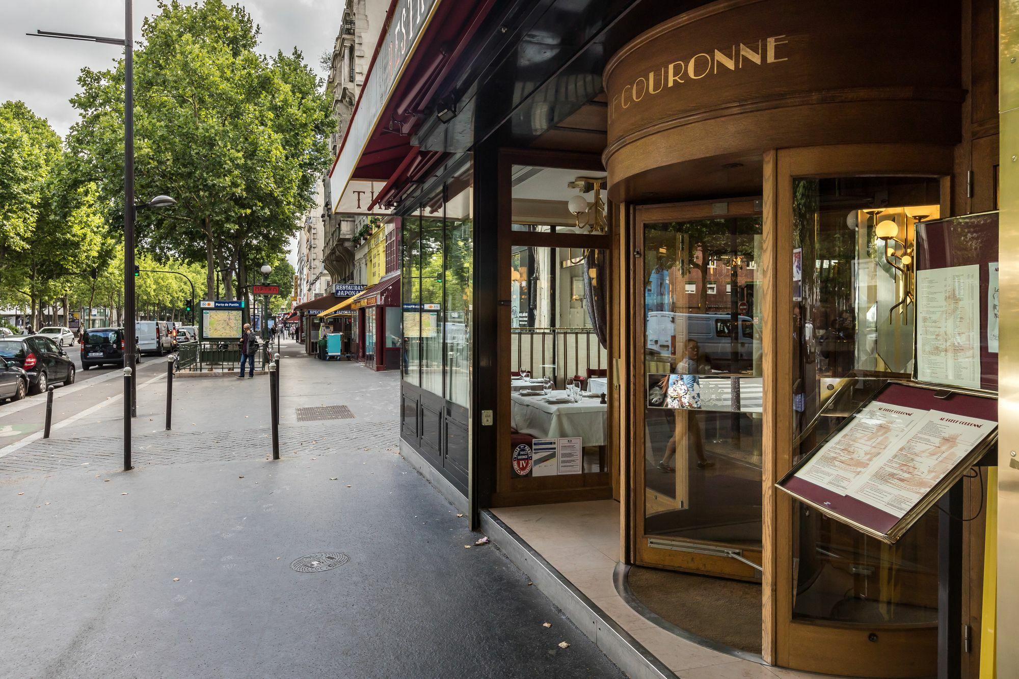 Hotel Restaurant Au Boeuf Couronne Paris