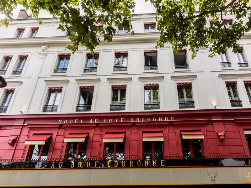Restaurant Au Boeuf Couronne Hotel Paris