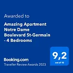 Amazing Apartment Notre Dame Boulevard St-Germain - 4 Bedrooms