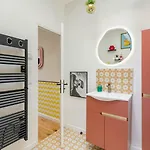 Relais Cocorico - Cocon Proche Tour Eiffel Avec Baignoire Balneo