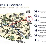 Les Toits De Paris Rue Cler Vue Tour Eiffel