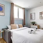 Studio Cosy Au Coeur De Paris Pres Des Buttes-Chaum