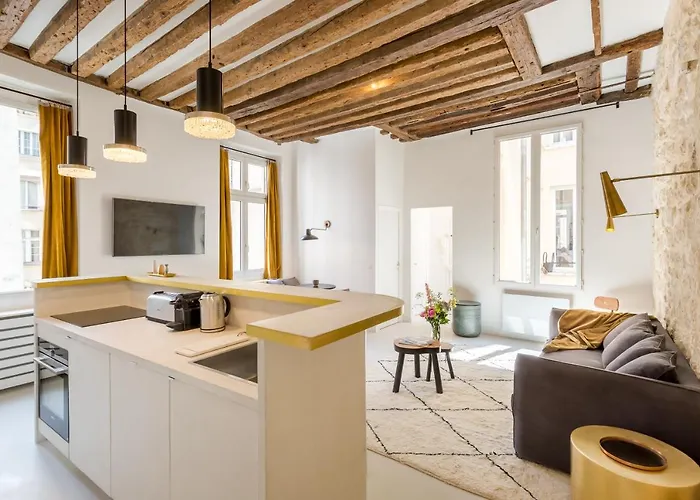 Habitat Parisien - 2Br-2Ba - Marais - Hotel De Ville