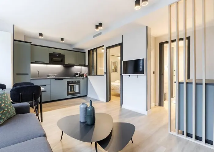Hsh Parmentier-Couronnes II Appartement Design 4P-1Br